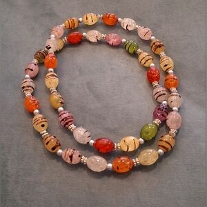Multicolor Beaded Necklace